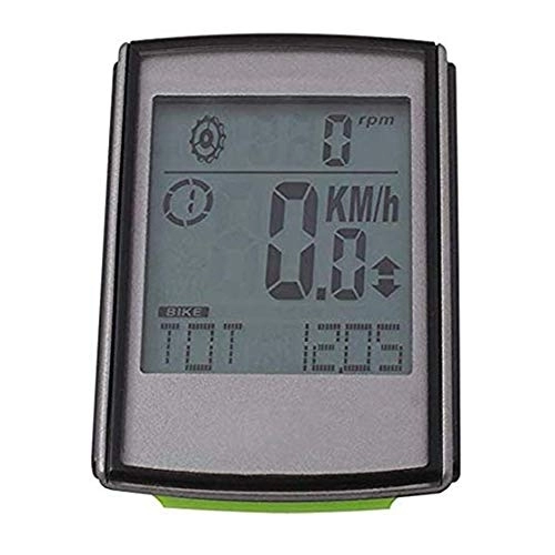 Cycling Computer : XIEXJ Bike Computer Waterproof Bicycle LCD Backlight & Multi-Functions Speedometer Heart Rate Monitor