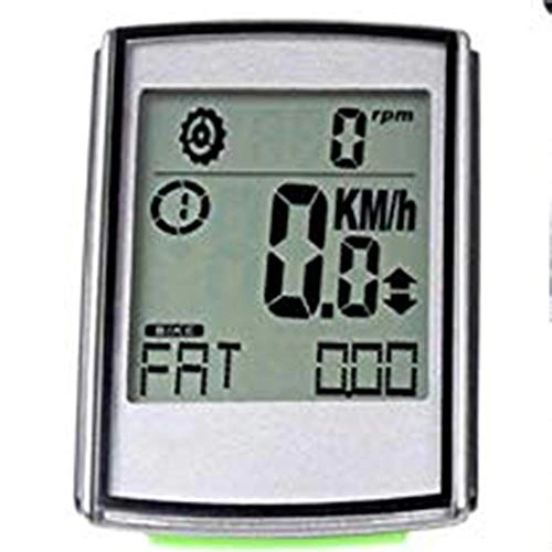 Cycling Computer : XIEXJ Bike Computer, with Cadence Heart Rate Monitor Cycling LED Bicycle Computer Wireless Odometer Speedometer