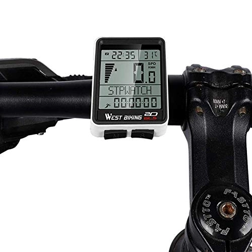 Cycling Computer : XIEXJ Bike Speedometer Computer Waterproof Bike Computer 5 Language Odometer for Outdoor Cycling And Fitness