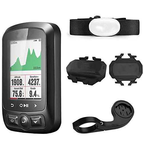 Cycling Computer : xunlei Multifunctional Bicycle Odometer Cycling Wireless Computer Ant+ Bicycle Speedometer Bike Heart Rate Speed Cadence Sensor Computer Accessories