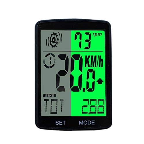 Cycling Computer : YEATOP Bicycle computer2.8inch speedometer9language rhythm sensor heart rate monitor waterproof odometer