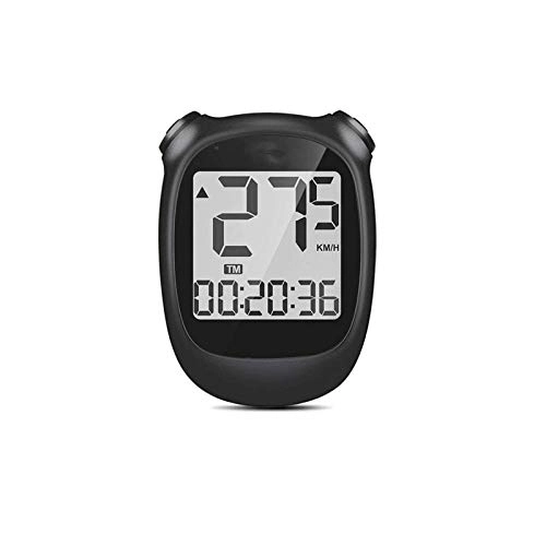 Cycling Computer : YIQIFEI Bike Computer Wireless Bike Computer 1.6inch LCD Display Waterproof USB Rechargeable Cycling Speedometer Odom(stopwatch)