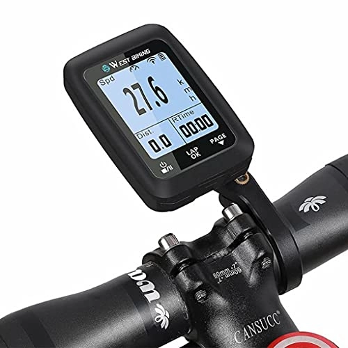 Cycling Computer : YIQIFEI Bike Odometer, Outdoor Mountain / Road Bike Wireless GPS Code Table Speedometer, Multifunctional Waterproof C(Stopwatch)