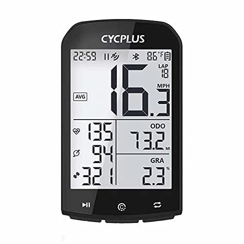 Cycling Computer : YIQIFEI Bike Speedometer, Multifunctional ANT+ Wireless GPS Waterproof Bicycle Computer Odometer, With 2.9 Inch LCD Di(Bicycle watch)