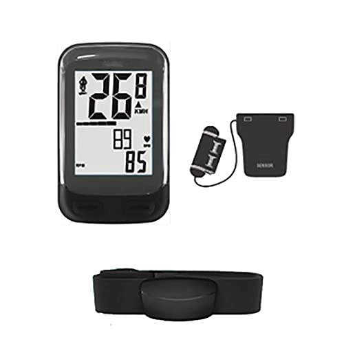 Cycling Computer : YIQIFEI Cycle Computers25 Functions Wireless Waterproof High-class 2.4G With Cadence HRT Bike Computer Bicycle Speedo(Bicycle watch)