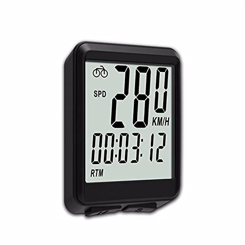 Cycling Computer : YIQIFEI Cycle ComputersWireless 15 Functions LCD Digital Odometer Bike Computer Entry Level ComputerBicycle Speedomet(Bicycle watch)