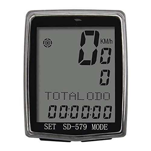 Cycling Computer : YIQIFEI Cycle ComputersWireless Bike Computer Multifunction Backlight Bicycle Speedometer Odometer SensorBicycle Spee(Bicycle watch)