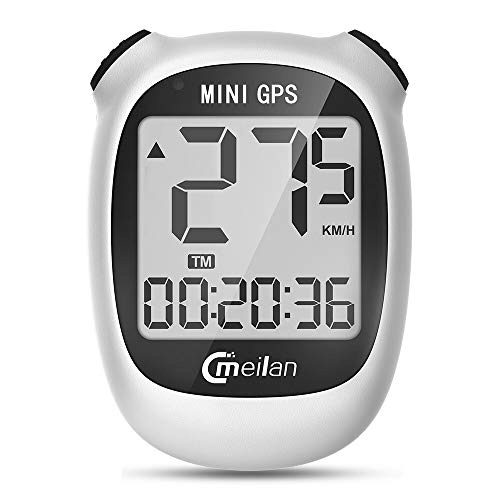 Cycling Computer : YMYGCC bike computer M3 Mini GPS Bike Computer Wireless Bike Computer Rainproof Waterproof Bicycle Speedometer Odometer Display Cycling Stopwatch 46 (Color : Grey)