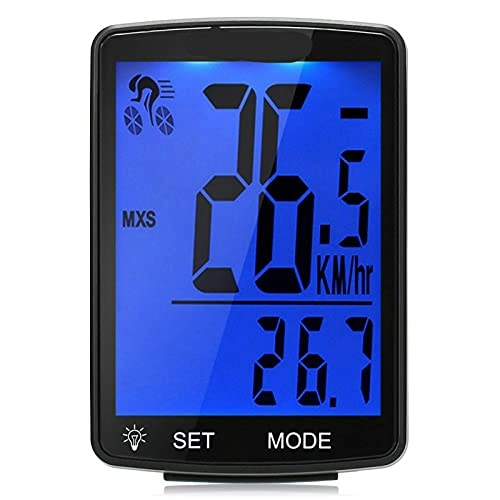 Cycling Computer : Yongqin Bicycle Odometer Speedometer Cycling Computer Wireless Bike Computer Multi Functional Lcd Screen Bicycle Computer Mountain Bike Speedometer Odometer For Outdoor Road Cycling And Fit