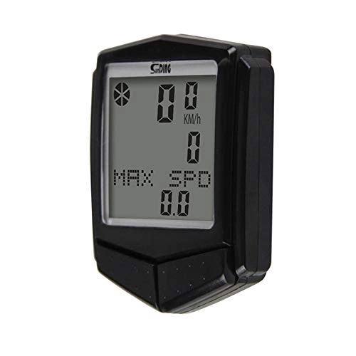 Cycling Computer : YRFS SD-573C Wireless Water Resistant Bike Bicycle Computer Cycling Odometer Speedometer Heart Rate Monitor With LCD Backlight