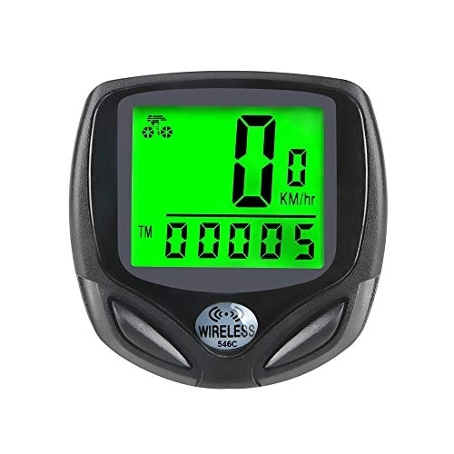Cycling Computer : YSYDE Bike Computer, Wireless Bicycle Speedometer, Odometer Cycling Multi Function Waterproof with Backlight LCD Display for Outdoor Men Women Bikers