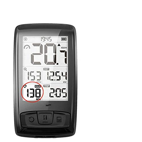 Cycling Computer : YUNJING Bicycle Cycling Computer Wireless Bicycle Computer Road Cycling Bike Speedometer Speed Cadence Sensor Mtb Bluetooth Ant+ Heart Rate Monitor