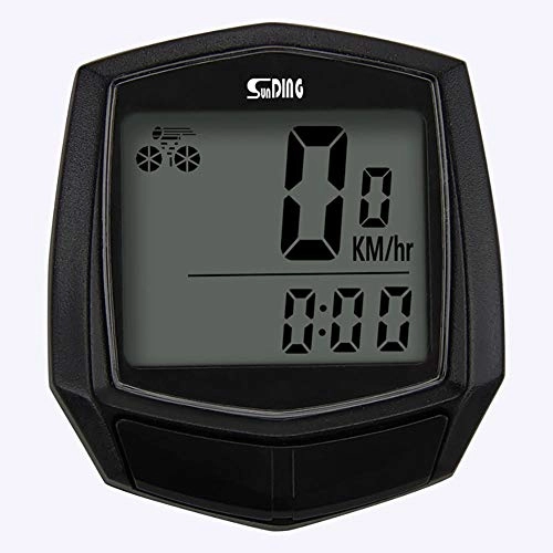 Cycling Computer : ZHANGJI Bicycle speedometer-Bicycle Multi-Function LCD Display Backlight Computer Wireless Waterproofter Cycle Accessories