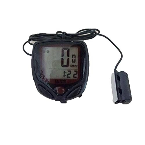 Cycling Computer : ZHANGJI Bicycle speedometer-Bike Computer Bicycleter Temperature Backlight Water Resistant Riding Cycling Computer