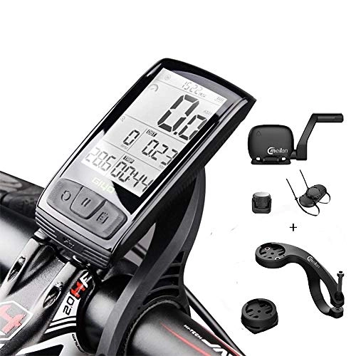 Cycling Computer : ZHANGJI Bicycle speedometer-M4 Bicycle Computer Speedometer Bicycle with Speed & Wireless Cadence Sensor can connect Bluetooth