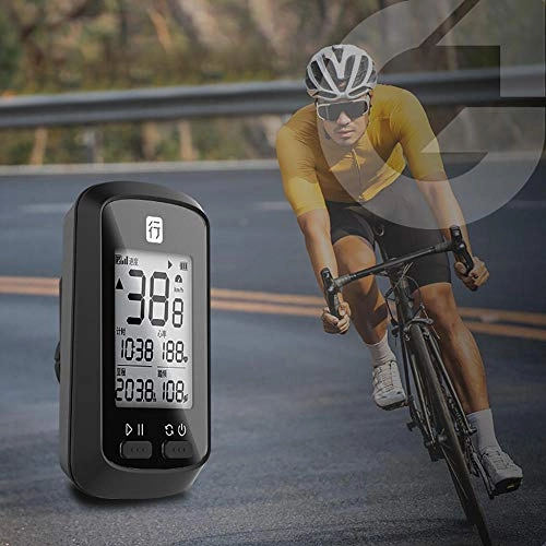 Cycling Computer : ZHANGJI Bicycle speedometer-Waterproof Bicycle LCD Display Computer Speedometer Cycling Wired Odometer Stopwatch Bike accessories #0808