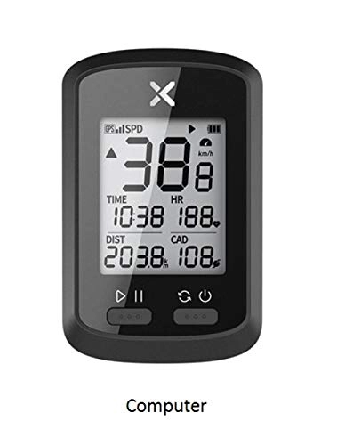 Cycling Computer : ZHANGJI Bicycle speedometer-Wireless Bike GPS Computer G+ Speedometer Waterproof MTB Bicycle Bluetooth ANT+ with Cadence Cycling Computers
