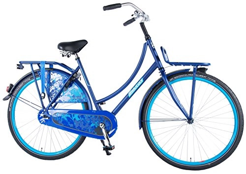 Bici Cruiser : Bicicletta da Donna Dutch Oma Salutoni 28 pollici Freno Contropedale H56 95% Montata Blu Jeans