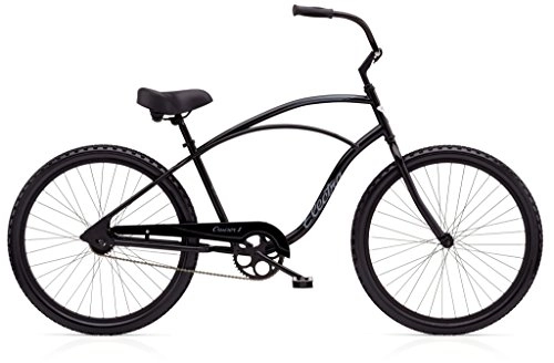 Bici Cruiser : Electra Cruiser 1 513001 - Bicicletta da uomo, 60, 96 cm, colore nero