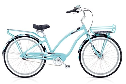 Bici Cruiser : Electra Daydreamer 3i Damen Fahrrad 26" Blau Tray Beach Cruiser Rad Retro Naben Schaltung, 537767