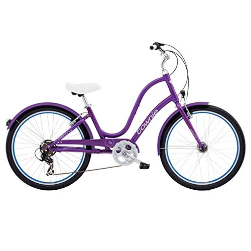 Bici Cruiser : Electra Townie Original 7D EQ Damen Fahrrad 26Zoll Beach Cruiser Shimano Violet, 529836
