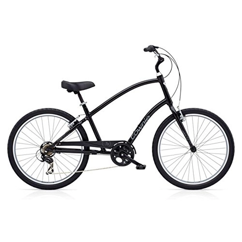 Bici Cruiser : Electra Townie Original 7D Herren Fahrrad 26" Tall Beach Cruiser 7 Gang Schwarz, 529857