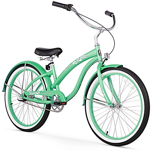 Bici Cruiser : Firmstrong Bella Donna Beach Cruiser Bicycle, Mint Green