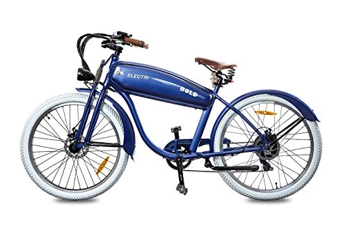 Bici Cruiser : OFFERTA! ELECTRI Bicicletta elettrica Bold colore BLU