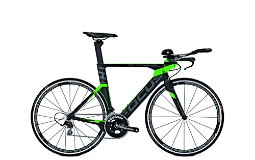Bici da strada : Bicicletta da triathlon Aero Focus IZALCO CHRONO MAX 3.0 22 G CARBON, altezza telaio: XL; colori: carbonio (verde) m