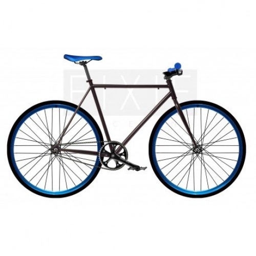 Bici da strada : Bicicletta FB fix2 Blue. Polsino Fixie / Single Speed. Taglia 54 cm