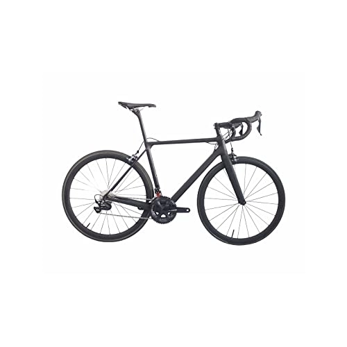 Bici da strada : Bicycles for Adults Carbon Fiber Road Bike Complete Bike with Kit 11 Speed (Size : Large)