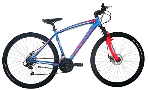 Bici da strada : Coppi, Mountain Bike 29 Unisex-Adult, Azzurro, L