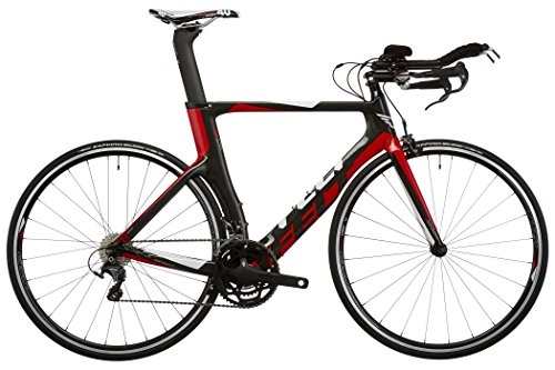 Bici da strada : Feltro B14 triathlon Road bike rosso / nero 2017 triathlon bici da strada, Carbon, 58 cm