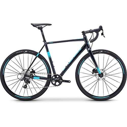 Bici da strada : Fuji Cross 1.3 2019 - Bicicletta da Cross, 56 cm, 700c, Colore: Nero