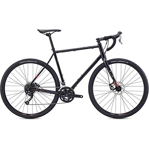 Bici da strada : Fuji Jari 2.5 Adventure Road Bike 2020 - Bicicletta da strada, 49 cm, 700c, colore: Nero