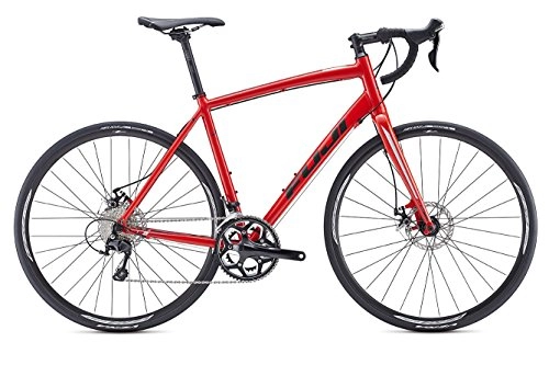 Bici da strada : Fuji Sportif 1.3 - Bicicletta da corsa da 28", colore: Rosso (2016), 56
