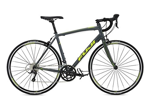 Bici da strada : Fuji Sportif 2.1 - Bicicletta da corsa da 28", colore: grigio / lime (2016), 61