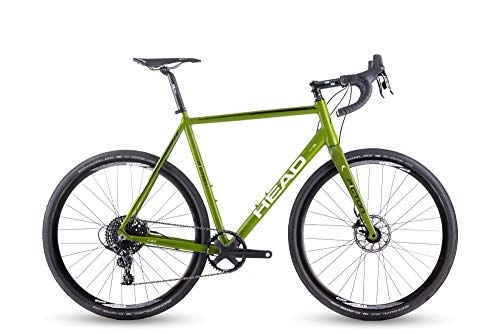 Bici da strada : Head Bike Gravel, Bicicletta Gioventù Unisex, Verde Opaco, 28 / 58cm