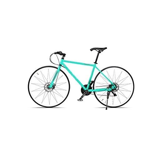Bici da strada : HESND ZXC Biciclette per adulti, bici da strada, uomo e donna a 21 velocità, leggera, per adulti, fuoristrada, da corsa, per studenti, sport, auto (colore: blu, taglia: L)