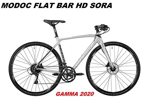 Bici da strada : WHISTLE Bici Modoc Flat Bar HD Shimano Sora 18V Ruota 28 Gamma 2020 (51 CM - M)