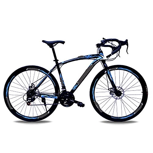 Bici da strada : WXXMZY Bici da Strada 700c Bici da Corsa Bici da Città in Lega di Alluminio A 21 velocità (Color : B)