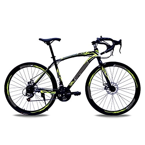 Bici da strada : WXXMZY Bici da Strada 700c Bici da Corsa Bici da Città in Lega di Alluminio A 21 velocità (Color : C)