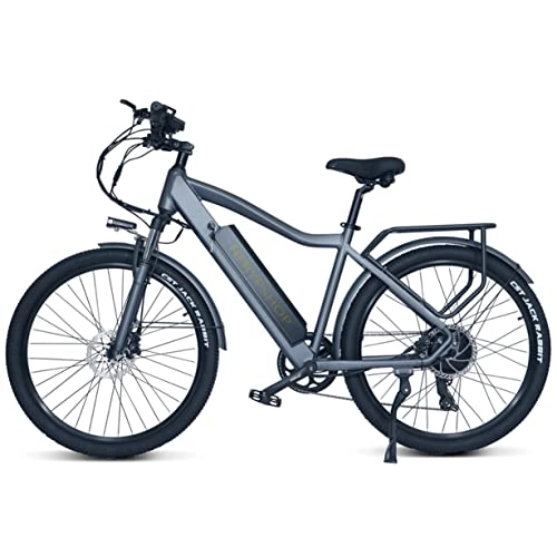 Bici elettriches : 27.5 / 29'' Bicicletta Elettrica City Bike, Bici Elettrica con Pedalata Assistita, Freno de Disco Hidraulico, Batteria Rimovibile al Litio 48V 15Ah, Bicicletta elettrica da Uomo E-Bike(27.5'')