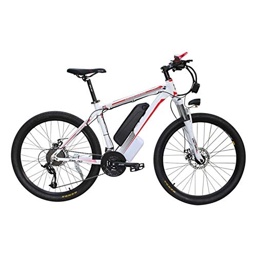 Bici elettriches : A Store 4 Home 500 W Bicicletta elettrica, Batteria al Litio Rimovibile da 48 V 10 Ah, Bici elettriche per Adulti, Mountain Bike da Uomo, per pendolari