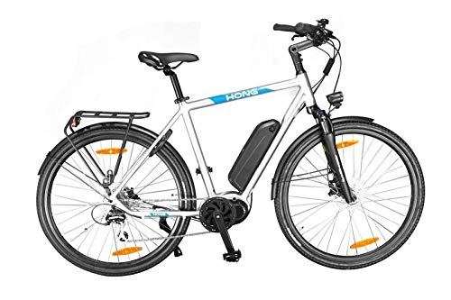 Bici elettriches : Abset E-Bike elettrica Mountain Bike per uomo e donna, 36 V, 250 W, motore brushless ad alta velocità, velocità di rotazione fino a 20 Mph con luce