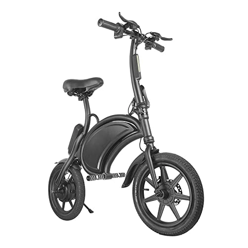 Bici elettriches : Adhiper Bicicletta elettrica pieghevole con supporto della forza, mini velocità del corpo fino a 25 km / h, bicicletta elettrica pieghevole ad alta resistenza