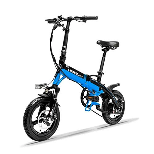 Bici elettriches : Adulto Piccolo elettrica Mountain Bike, 36V Batteria al Litio, Lega di Alluminio Bicicletta elettrica, Pieghevole Donne Mini E-Bikes, D