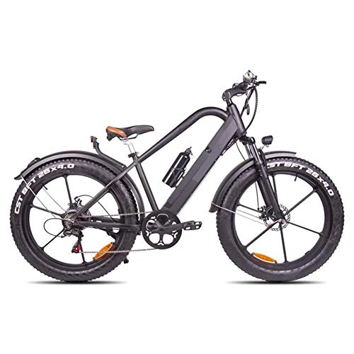 Bici elettriches : AGWa Biciclette elettriche per adulto, in lega di magnesio Ebikes Biciclette All Terrain, 26" 36V 350W 13Ah rimovibile agli ioni di litio Montagna-bici per la Mens