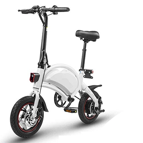 Bici elettriches : AI CHEN Batteria elettrica per Auto Mini Mini Scooter Pieghevole Bici elettrica Luce ciclomotore Booster 60KM