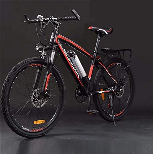 Bici elettriches : AISHFP 26inch Adulti elettrica Mountain Bike, 36V Batteria al Litio Bicicletta elettrica, con Display LCD E-Bikes, Elettrico ausiliario di Crociera 60 km, C, 21 Speed
